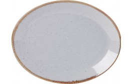 Seasons Stone Oval Plate