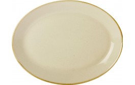 Seasons Wheat Oval Plate