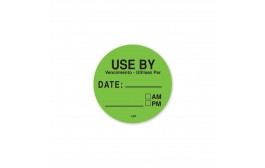 MoveMark Use By Round Label (Green)