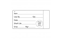 MoveMark Shelf Life Label