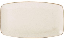 Seasons Oatmeal Rectangular Plate