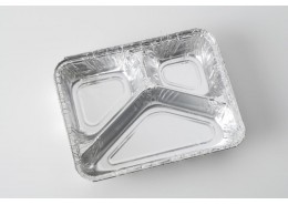 3 Section Foil Container