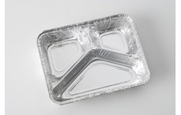 3 Section Foil Container