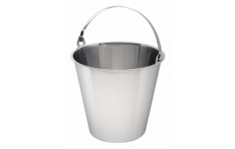 Plain Base Buckets Stainless Steel