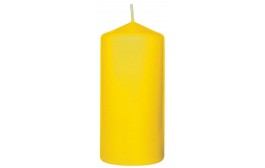 Duni Pillar Candles Yellow