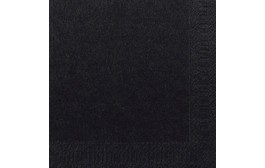 Duni Tissue Napkins 2ply Black