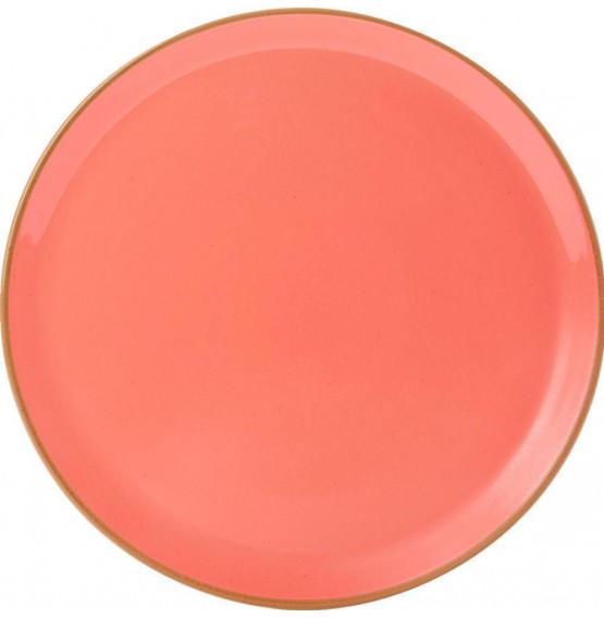 Seasons Coral Pizza Plate
