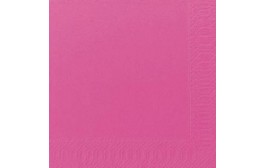 Duni Tissue Napkins 3ply Fuchsia