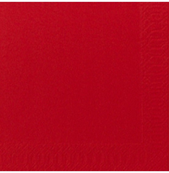 Duni Tissue Napkins 2ply Red