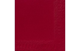 Duni Tissue Napkins 2ply Bordeaux