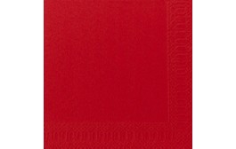 Duni Tissue Napkins 2ply Red