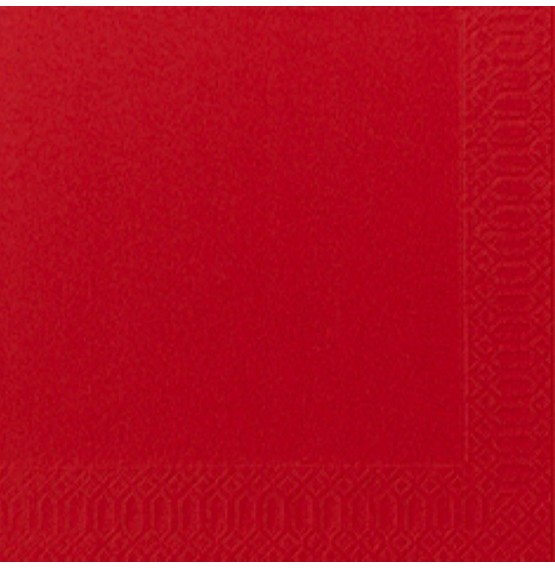Duni Tissue Napkins 2ply Red