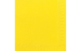 Duni Tissue Napkins 2ply Yellow