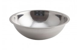 Curved Side Flat Bottom Mixing Bowl