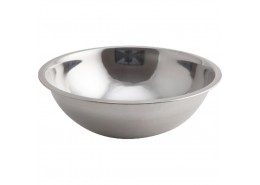 Curved Side Flat Bottom Mixing Bowl