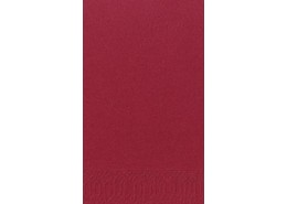 Duni Tissue Napkins 3ply 1/8 Bookfolded Bordeaux
