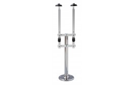 Single Pillar Fixed 2 Bottle Stand 1 Ltr