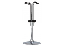 Rotary 4 Bottle Stand with Heavy Base