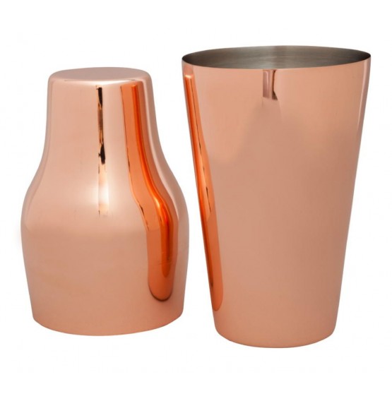 Mezclar French Shaker Copper Plated