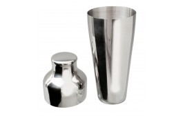 Mezclar Stainless Steel 2 Piece Art Deco Shaker