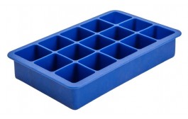 Ice Mould 15 Section Silicone Blue