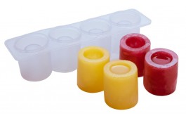 Ice Shot Glass Mould Silicone Clear