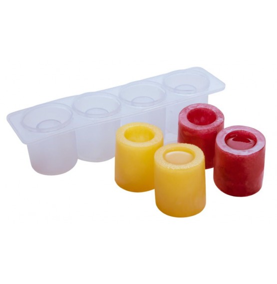 Ice Shot Glass Mould Silicone Clear