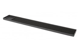 Black Rubber Bar Mat