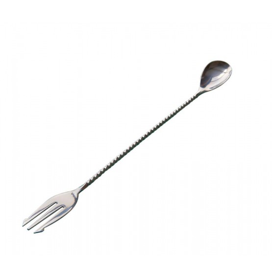 Mezclar Cocktail Spoon With Fork