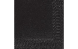 Duni Tissue Napkins 3ply Black