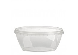 Tamper Evident Oval Container & Lid