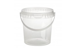 Tamper Evident Round Container & Lid (Handle)