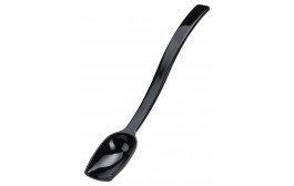 Salad Buffet Spoon Solid Black