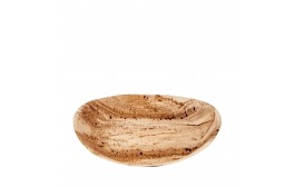 Palm Leaf Round Plate