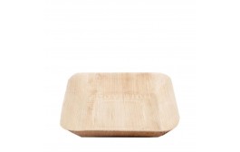 Palm Leaf Square Plate