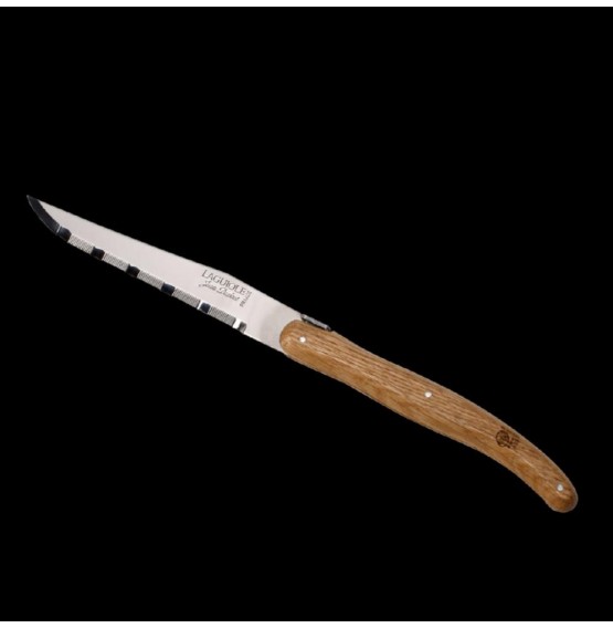 Laguiole Oak Handle Steak Knife