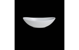 Varick Cafe Porcelain Oval Bowl
