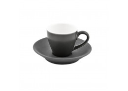 Intorno Slate Espresso Cup Saucer