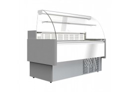 337L Flat Glass Serve Over Counter
