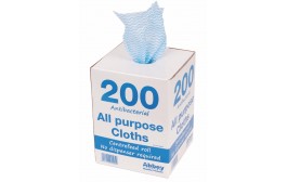 Blue Antibacterial All Purpose Cloth