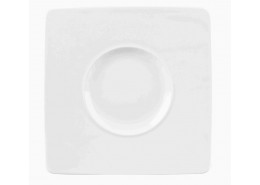 Ambience Wide Rim Square Plate