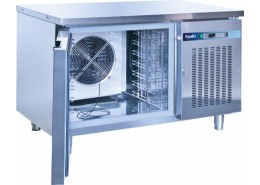 7 x 1/1GN Stainless Steel Bench Style Blast Chiller