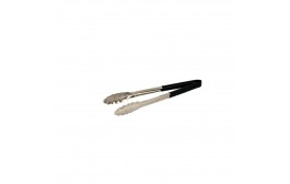 Colour Coded S/S Black Tongs