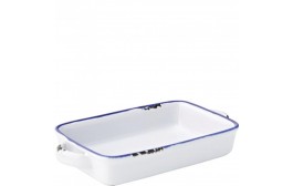 Avebury Blue Small Rectangular Dish