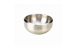 Stainless Steel Double Walled Dual Angle Bowl