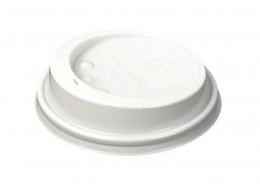 Hot Cup Sip Lids White
