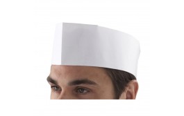 Chefs Disposable Paper Forage Hat