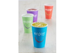 Enjoy Paper Cold Cup (assorted colours)