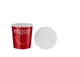 Enjoy Tall Food Container & Lid