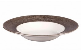 Bamboo Dusk Large Wide Rim Bowl